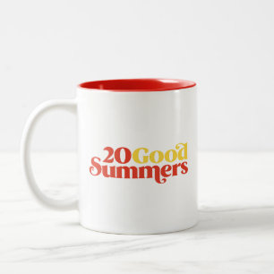 Twenty Good Summers Two-Tone Coffee Mug
