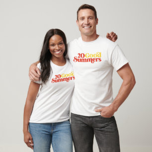 Twenty Good Summers: White T-Shirt