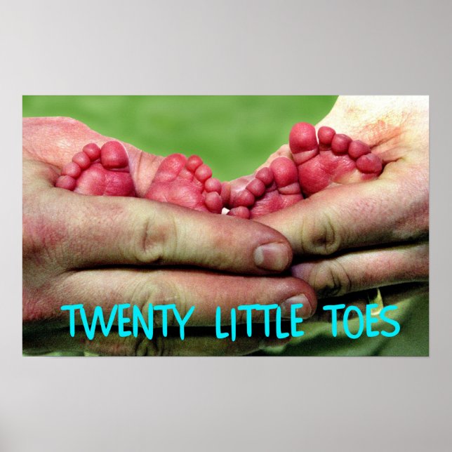 twenty little toes poster (Front)