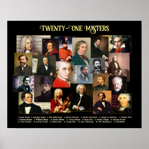 Twenty-One Masters  Poster