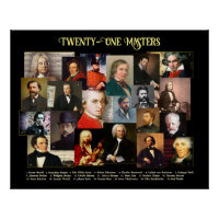 Twenty-One Masters  Poster