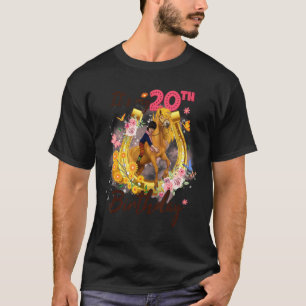 Twenty Year Old 20th Birthday Girl Who Loves Horse T-Shirt