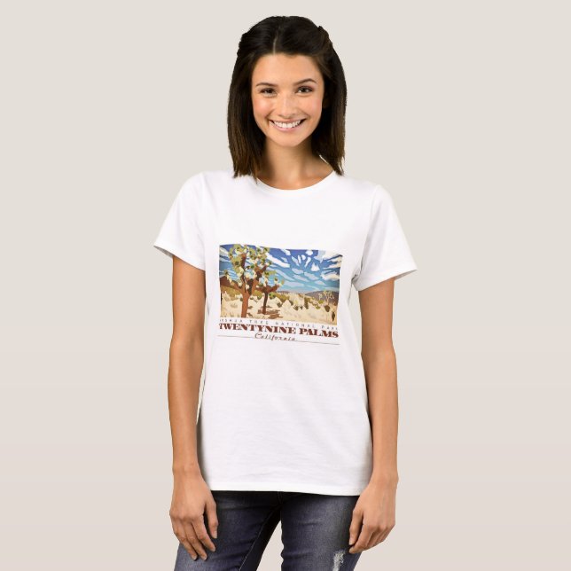 Twentynine Palms Califorina T-Shirt (Front Full)