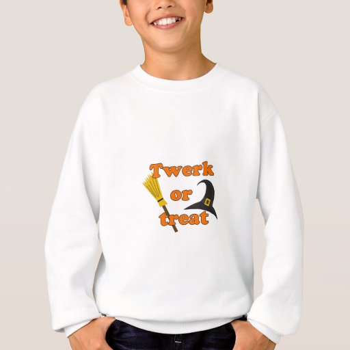 Twerk or treat - Halloween funny design Sweatshirt - 22.85 Twerk or treat - Halloween funny design Sweatshirt