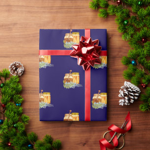 Twice as Sweet Twin Honey Jars Wrapping Paper