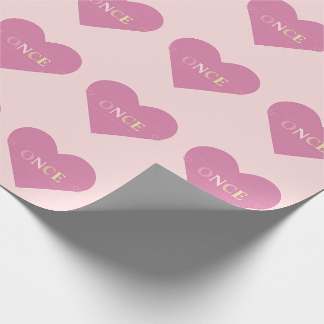 Twice Cute Teen Aesthetic Kpop Once Wrapping Paper (Corner)