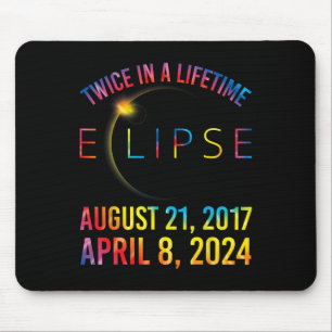 Twice In A Lifetime Solar Eclipse Shirt 2024 Tie D Mouse Mat