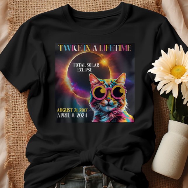 Twice In A Lifetime Total Solar Eclipse 2024 Funny T-Shirt (Creator Uploaded)