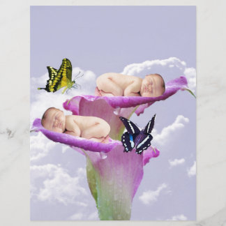 Twice the joy with baby twins shower invitation