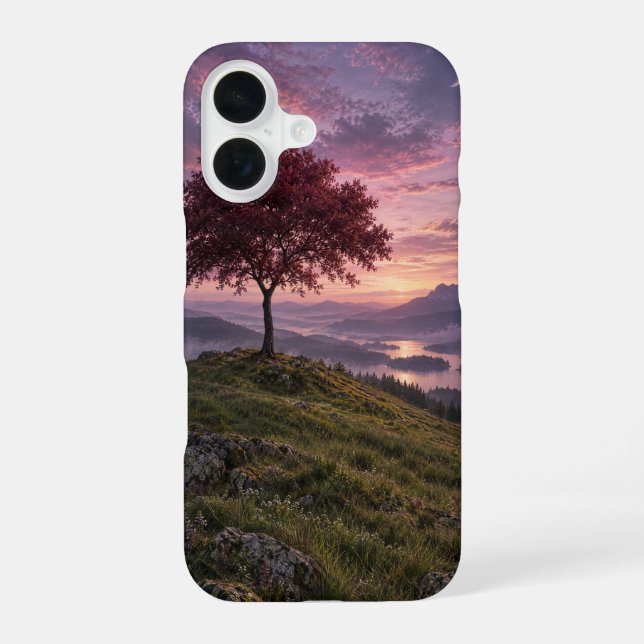 Twighlight Solitude iPhone 16 Case (Back)