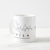 Twila peptide name mug (Front Left)