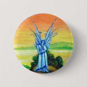 TWILIGHT ANGEL 6 CM ROUND BADGE