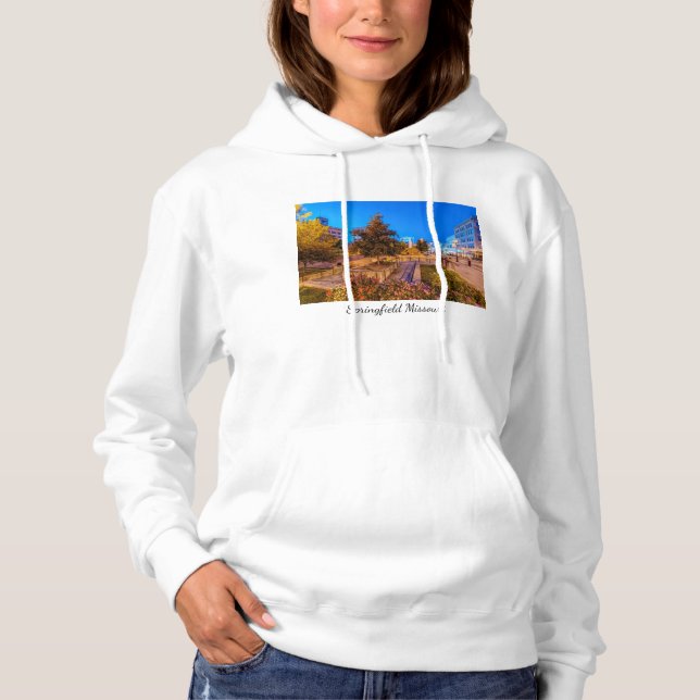 Twilight At Park Central Square Hoodie (Front)