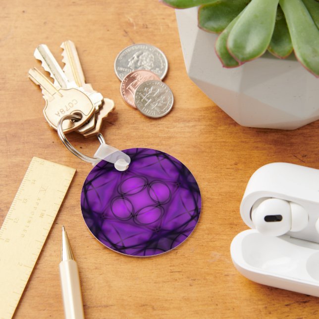 Twilight Bloom Key Ring (Desk)
