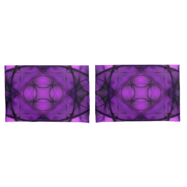Twilight Bloom Pillowcase (Front-Set)