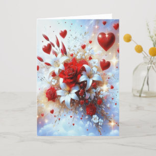 Twilight Blooms - To Show Love or A Thank You Card