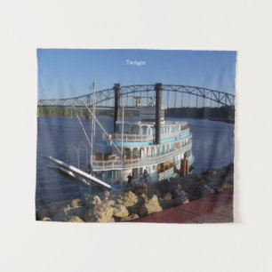 Twilight bow tapestry