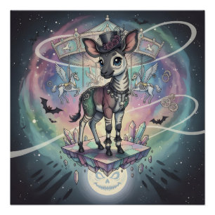 Twilight Carousel Dreams Poster