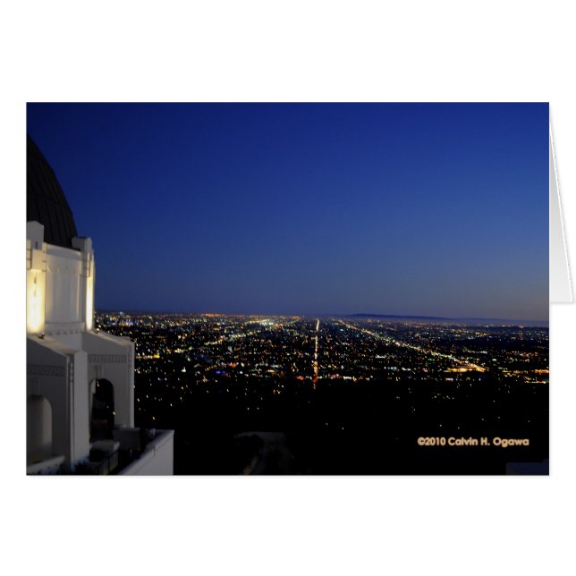 Twilight City Lights Observatory (Front Horizontal)