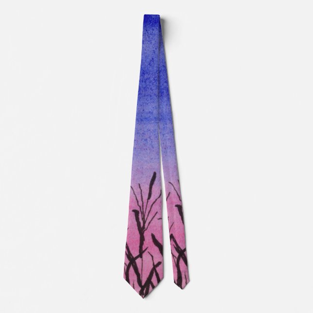 Twilight Corn Field Tie (Front)