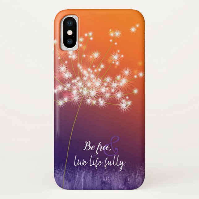 Twilight Dandelion Case-Mate iPhone Case (Back)