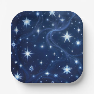 Twilight Drift Paper Plate