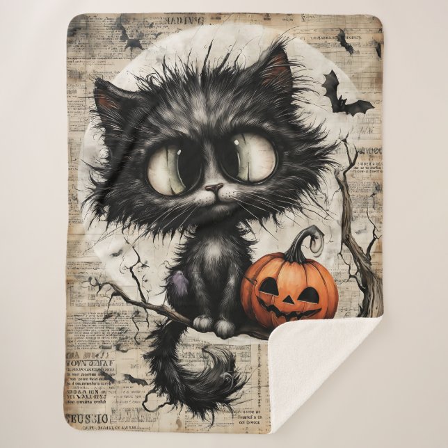 Twilight Familiar: Keeper of the Crooked Branch Sherpa Blanket (Front)