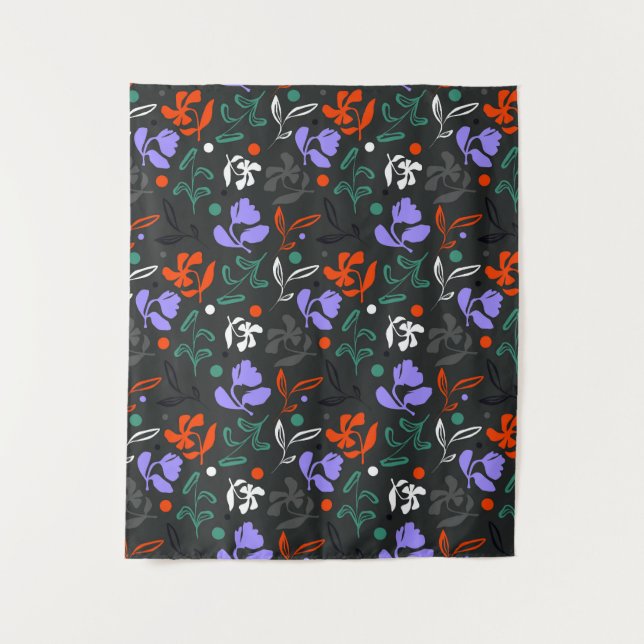 Twilight Flora Tapestry (Front)