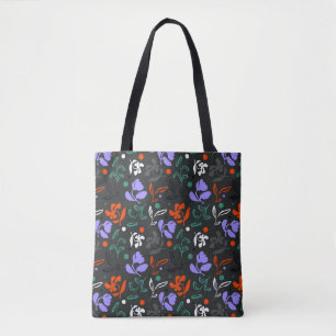 Twilight Flora Tote Bag
