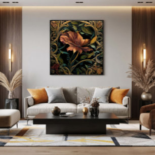 Twilight Flower Canvas Print