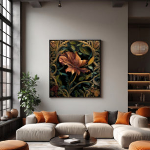 Twilight Flower Poster