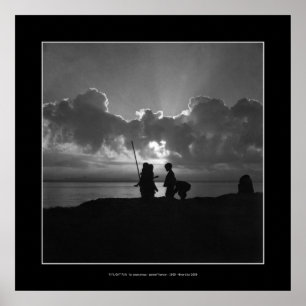 TWILIGHT FUN (black background) Poster