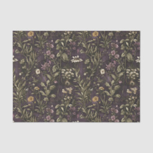 Twilight Garden Tissue Paper – Enchanted Floral