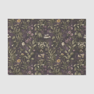 Twilight Garden Tissue Paper – Enchanted Floral 