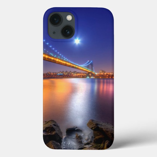 Twilight, George Washington BridgePalisades, NJ. Case-Mate iPhone Case (Back)