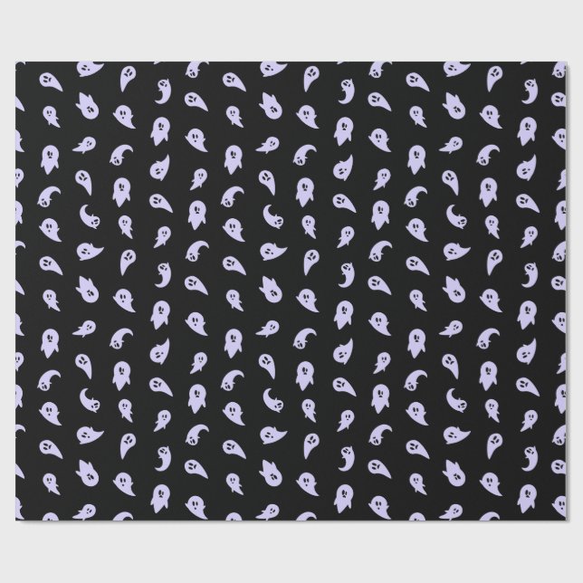 Twilight Ghost Wrapping Paper (Flat)