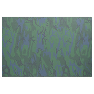 Twilight Green Camo Fabric