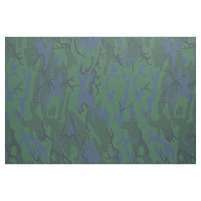 Twilight Green Camo Fabric (Fat Quarter)