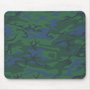 Twilight Green Camo Mouse Mat