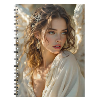 Twilight Guardian – Angel of Gilded Wings Notebook