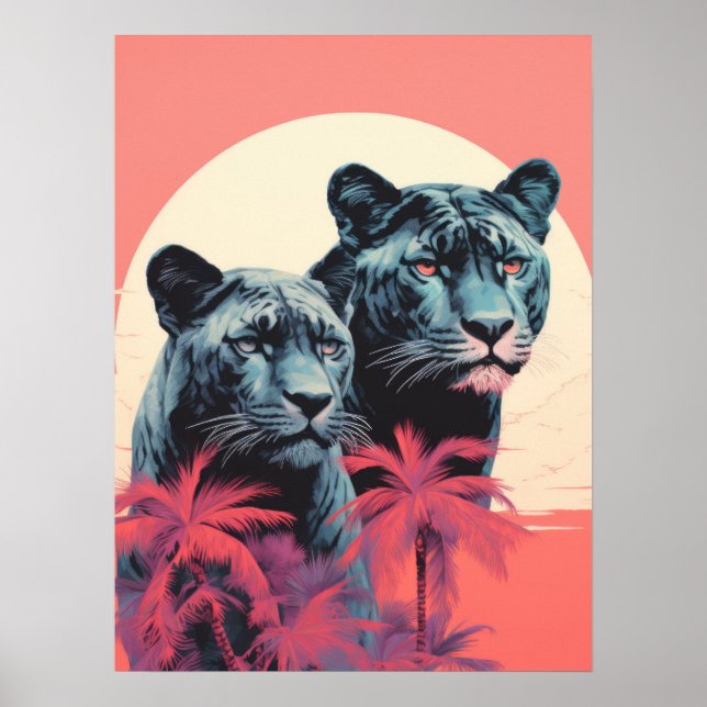 Twilight Guardians: Tropical Panthers Poster (Front)