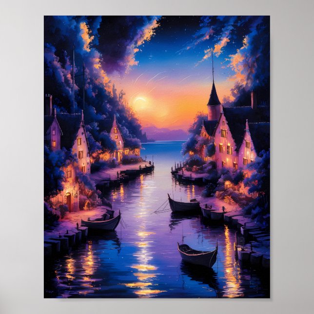 Twilight Harbour Poster (Front)