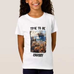 Twilight Harvest Fishermen Collecting Crabs T-Shirt