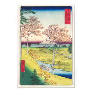 Twilight Hill at Meguro   Hiroshige   Photo Print