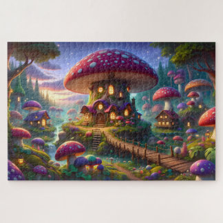 Twilight in Toadstool Town Jigsaw Puzzle