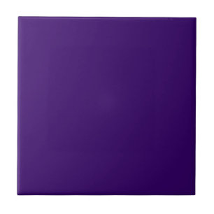 Twilight Indigo Solid Colour Classic Elegant Tile