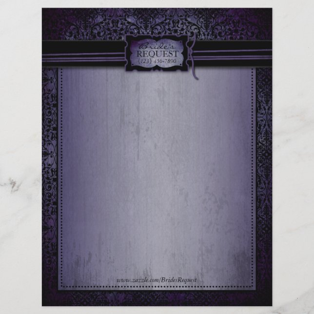 Twilight Letter Head Customised Letterhead (Front)