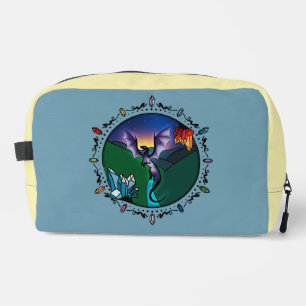 Twilight Magical Crystal Elegant Amethyst Dragon Dopp Kit