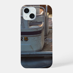 Twilight Marina: A Serene Dockside Moment iPhone 15 Case