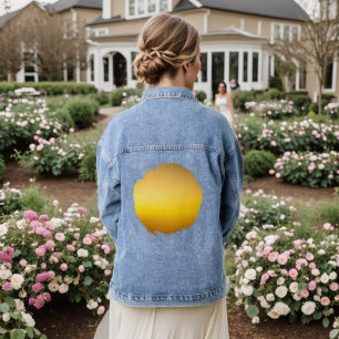 Twilight of Gold Denim Jacket